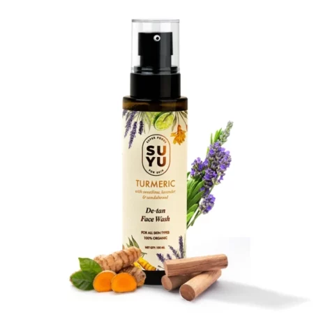 SUYU Turmeric De-Tan Face Wash, 100ml