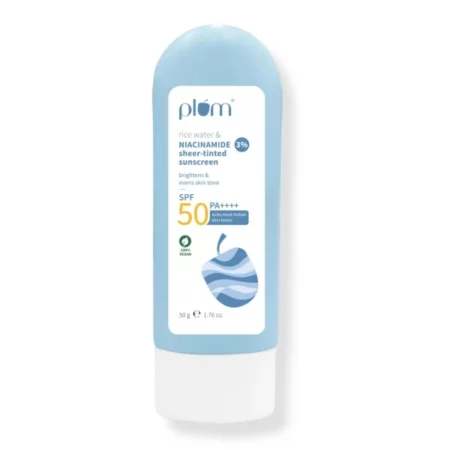 Plum Tinted Sunscreen SPF 50, 50g