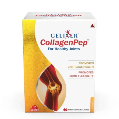 Gelixer CollagenPep Gummies, Orange, 15 Sachets