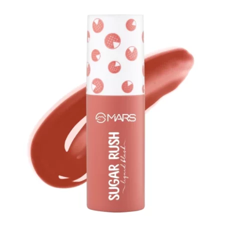 MARS Sugar Rush Liquid Blush, 06-Peach Pie, 4.5 ml