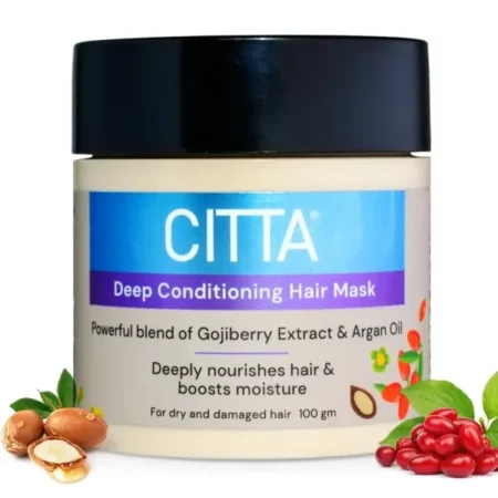CITTA Deep Conditioning Hair Mask, Argan Oil & Goji Berry, 100 gm