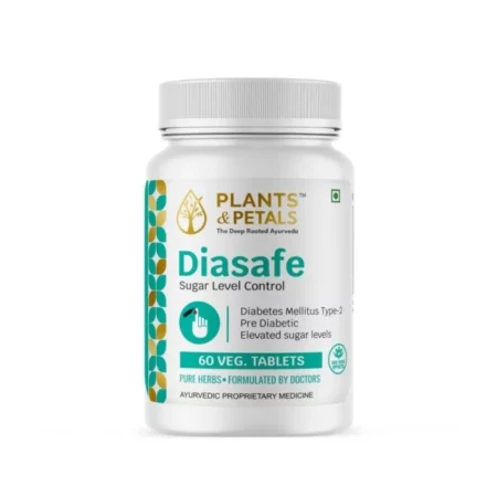 Plants & Petals Diasafe Ayurvedic Tablets, 60 Tablets