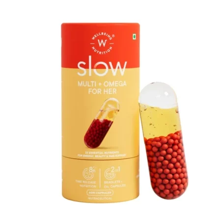 Wellbeing Nutrition Multi + Omega for Her, 60 Capsules