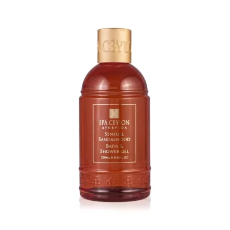 SPA CEYLON Sandalwood Bath & Shower Gel, 250ml