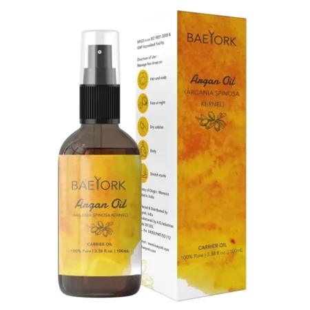 Baeyork Organic Moroccan Argan Oil, 100ml