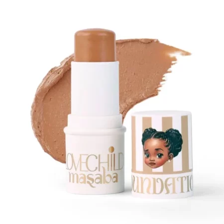 LoveChild Mini Masaba Foundation Stick, Peekaboo! Deep, 7.5g