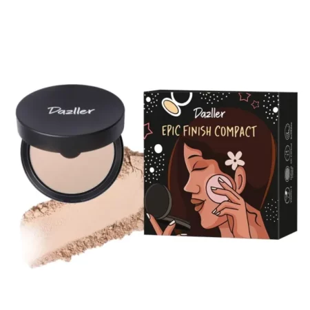 Dazller Epic Finish Compact Powder, Biscotti, 9g