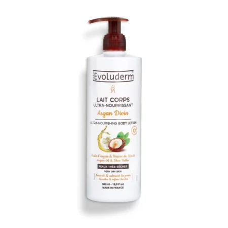 Evoluderm Divin Argan Body Lotion, 500ml