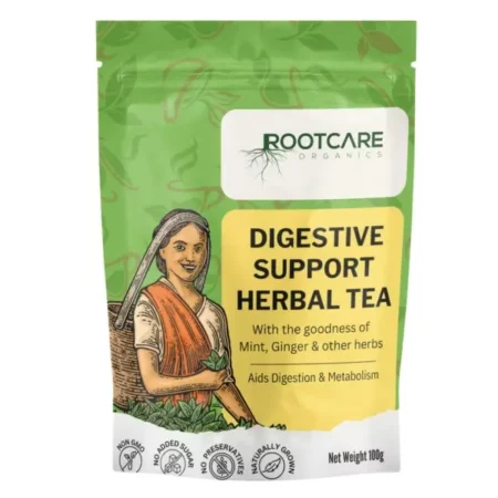Rootcare Organics Digestive Tea Mint & Ginger, 100g
