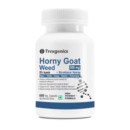 Trexgenics Horny Goat Weed Capsules, 60 Capsules