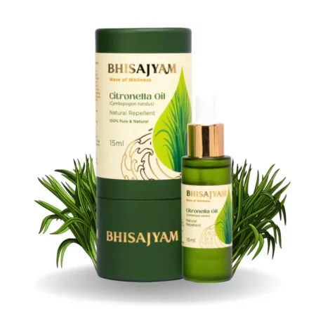Bhisajyam Citronella Essential Oil, 15ml