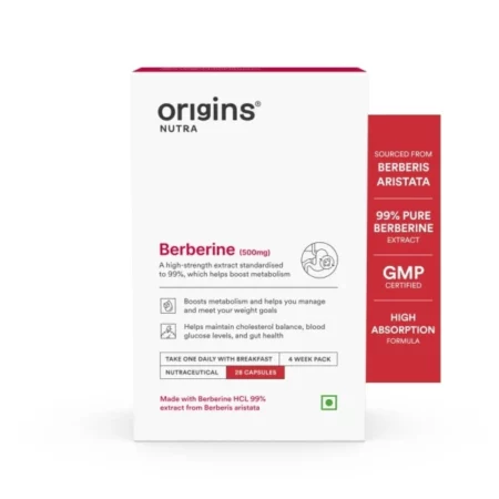 Origins Nutra Berberine Capsules, 28 Capsules