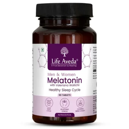 Life Aveda Melatonin Sleep Tablets, 60 Tablets