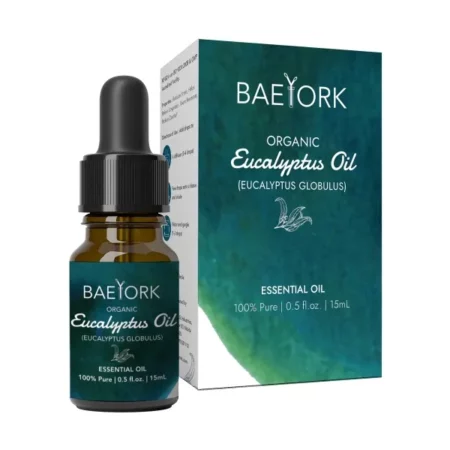 Baeyork Organic Eucalyptus Essential Oil, 15ml