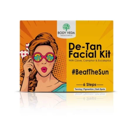 Body Veda De-Tan Facial Kit, 6-Step