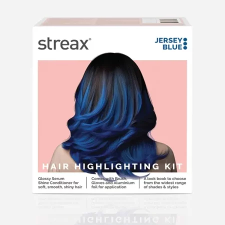 Streax Jersey Blue Highlight Kit, 180g