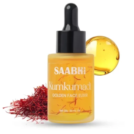 SAABHI Kumkumadi Golden Face Elixir, 30 ml