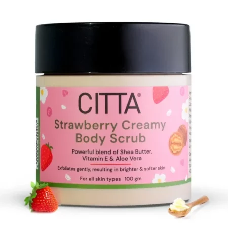CITTA Strawberry Creamy Body Scrub, 100g