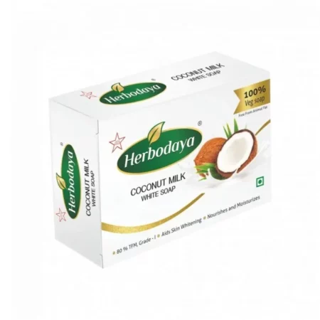 Herbodaya Coconut Milk White Soap, 75g