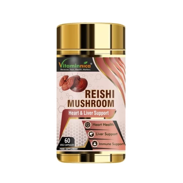 Vitaminnica Reishi Mushroom Capsules, 60 Capsules, Herbkart8t771PUvhgBlTL.webp, Herbkart8t771PUvhgBlTL