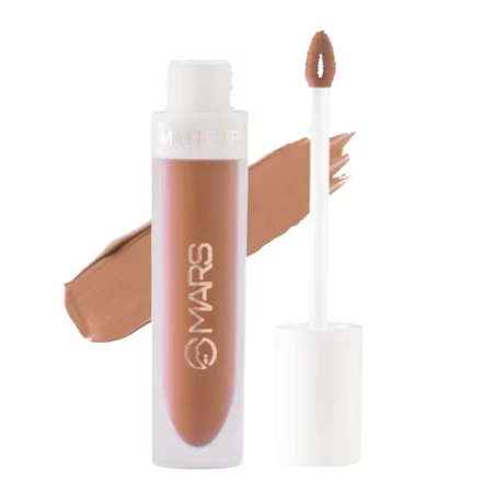 MARS Matte Liquid Lip Color, 07-Pumpkin Chai Latte, 4.5 ml