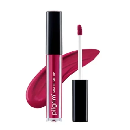 Pilgrim Liquid Matte Lipstick, Kinky Pink, 3g