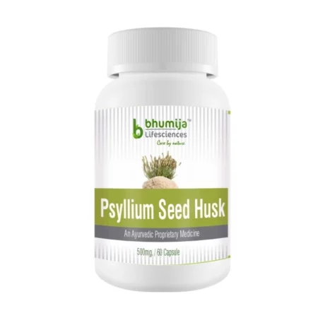Bhumija Psyllium Husk Capsules, 60 Capsules