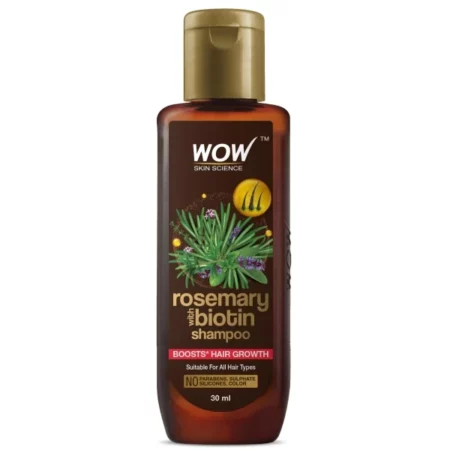 WOW Rosemary & Biotin Shampoo, 30ml