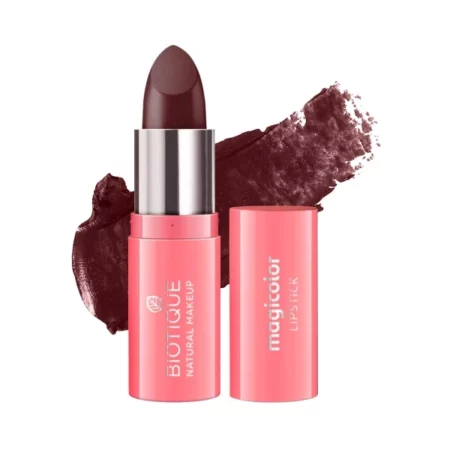 Biotique Magicolor Lipstick, Nudge Fudge