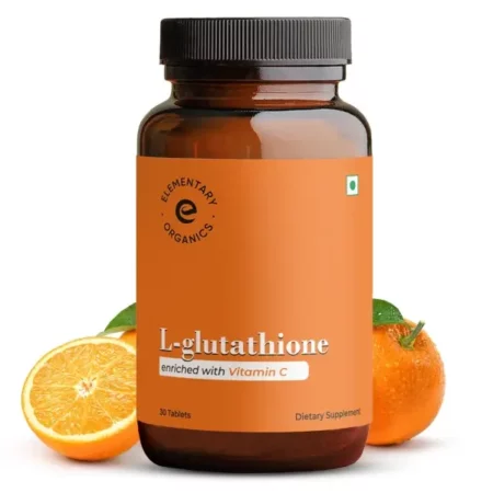 Elementary Organics L-Glutathione Tablets, 30 Count
