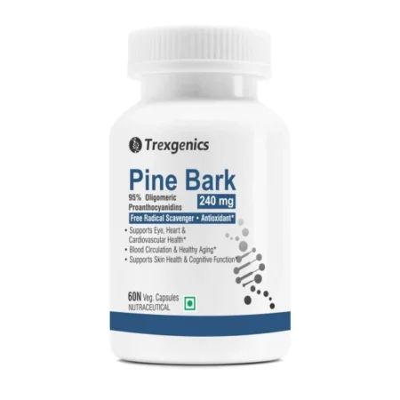 Trexgenics Pine Bark Extract 95% OPC, 240 mg, 60 Veg Capsules