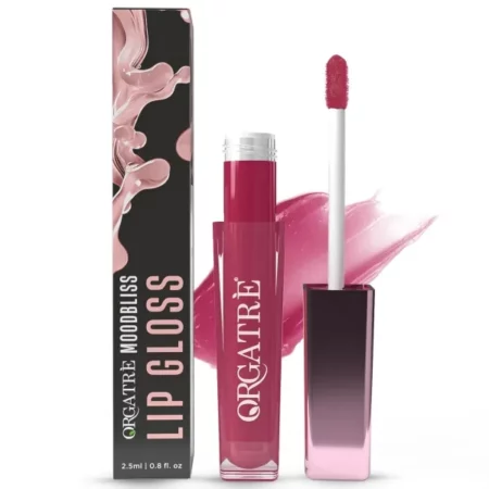 Orgatre MoodBliss Lip Gloss, Subtle Pink, 25 ml