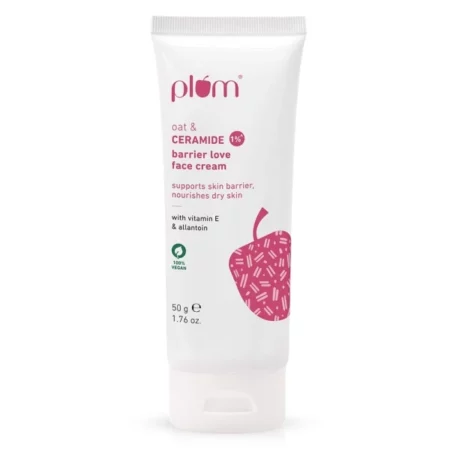 Plum Oat & Ceramide Face Cream, 50g