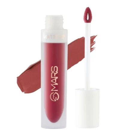 MARS Matte Liquid Lip Color, 20-Celebrity Red, 4.5ml
