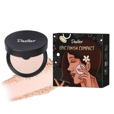 Dazller Epic Finish Compact Powder, Pink Dew, 9g