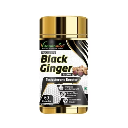 Vitaminnica Black Ginger Capsules, 60 Capsules