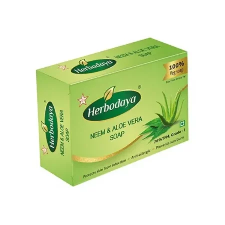 Herbodaya Neem & Aloe Vera Soap, 125g