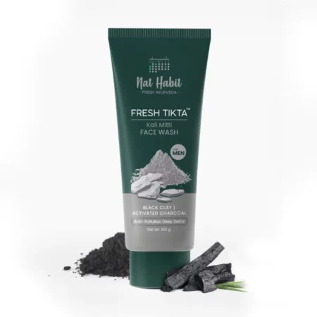 Nat Habit Kali Mitti Face Wash, 100g