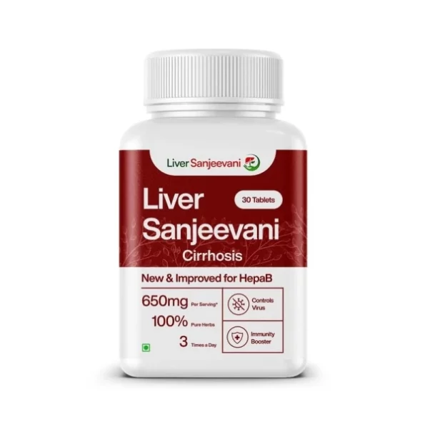 Liver Sanjeevani Cirrhosis Relief Tablets, 30 Count, Herbkart8t751207Ifw2F1L.webp, Herbkart8t751207Ifw2F1L