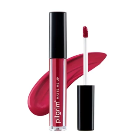 Pilgrim Liquid Matte Lipstick, Pink Climax, 3g