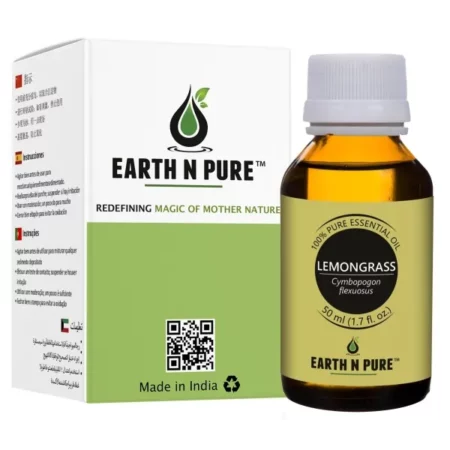 Earth N Pure Lemongrass Essential Oil, 50ml