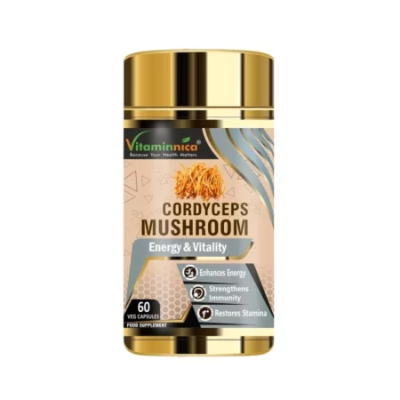 Vitaminnica Cordyceps Mushroom, 60 Capsules