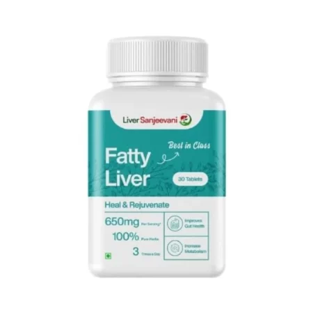 Liver Sanjeevani Fatty Liver Supplement, 30 Tablets