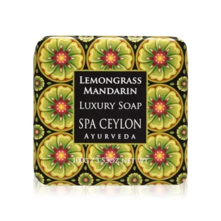 Spa Ceylon Lemongrass Mandarin Luxury Soap, 100g