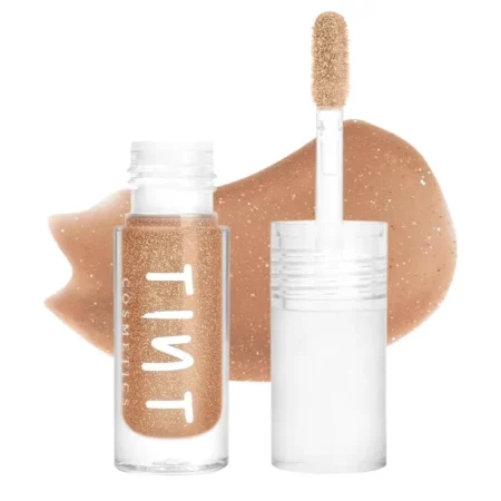 Tint Cosmetics Shimmery Nude Lip Gloss, Caramel Latte, 25 ml
