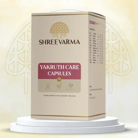 ShreeVarma Yakruth Liver Capsules, 60 Count