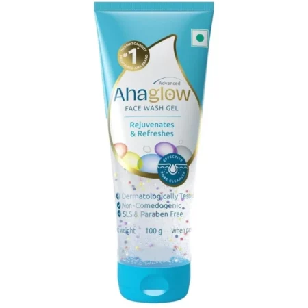 Aha Glow Face Wash Gel, 100 ml