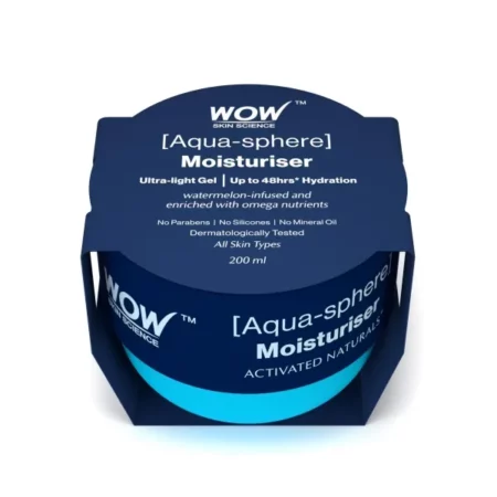 WOW Skin Science Aqua-Sphere Moisturiser, 200 ml
