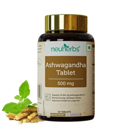 Neuherbs Ashwagandha Tablets, 60 Count