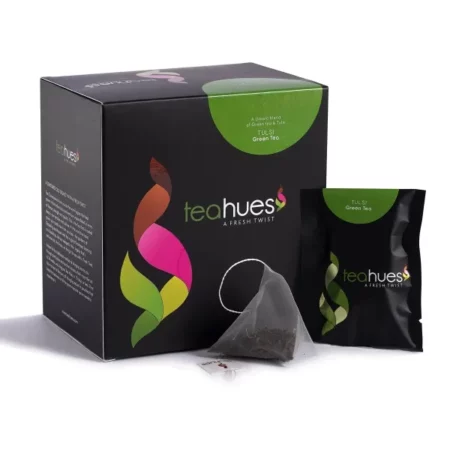 Teahues Tulsi Green Tea, 16 Tea Bags